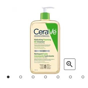 Cerave Hydrating Foaming Oil Cleanser